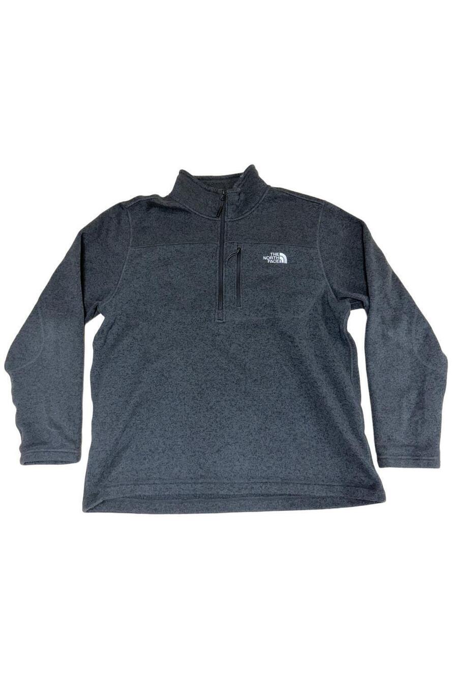 The North Face Men's Canyonlands 1/2 Zip Jacket Dark Gray - Regular
